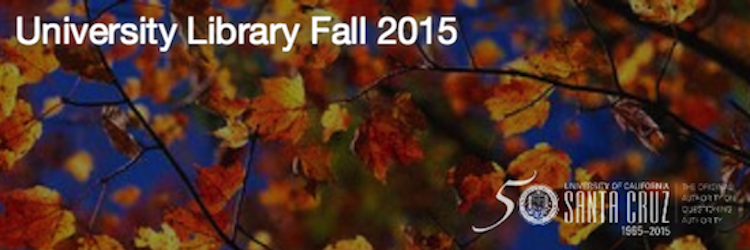 Fall 2015 newsletter banner