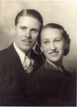 Andy & Madeline--Our parents were married in 1936. This photo was probably taken close to that time in California.