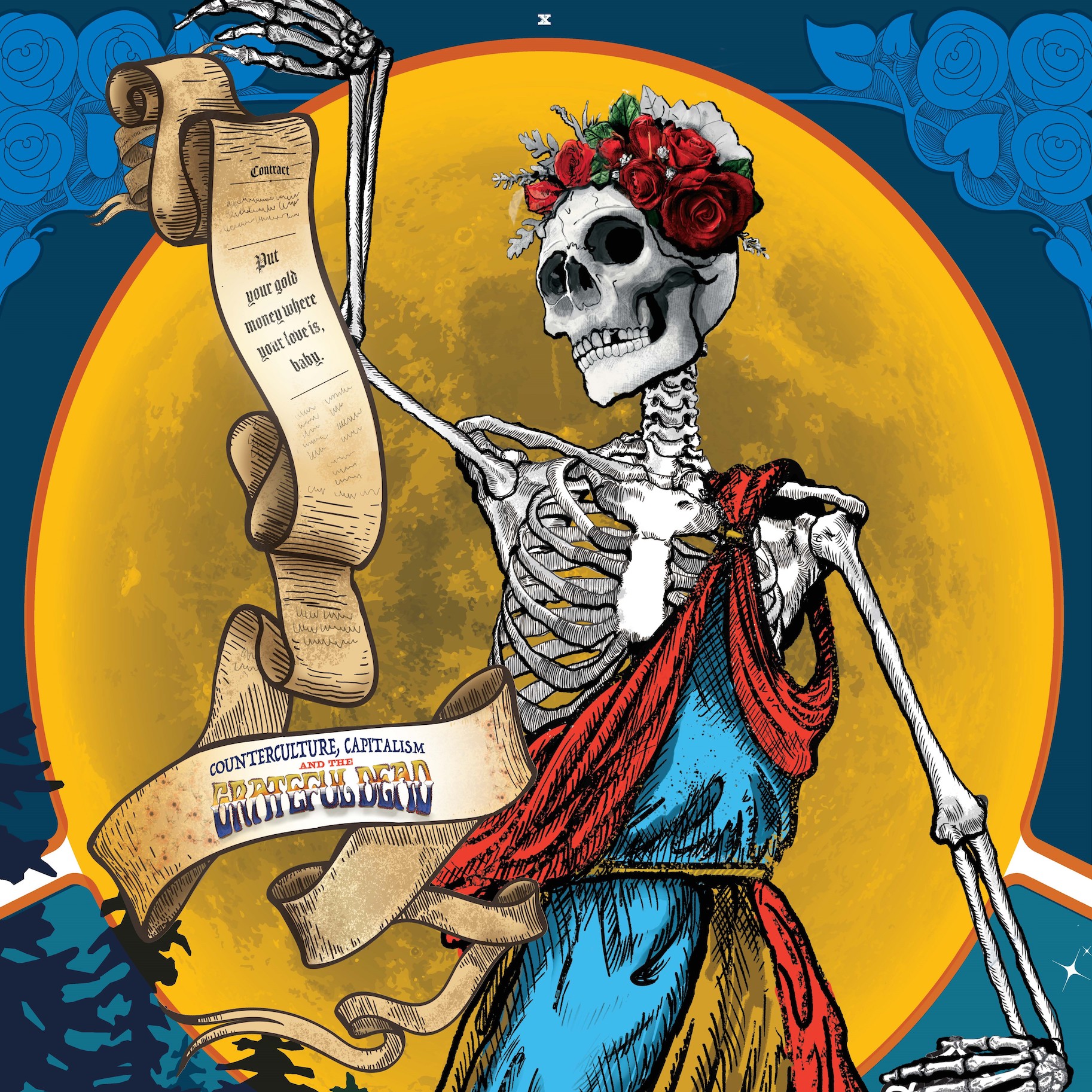 Grateful Dead Archive Exhibit poster