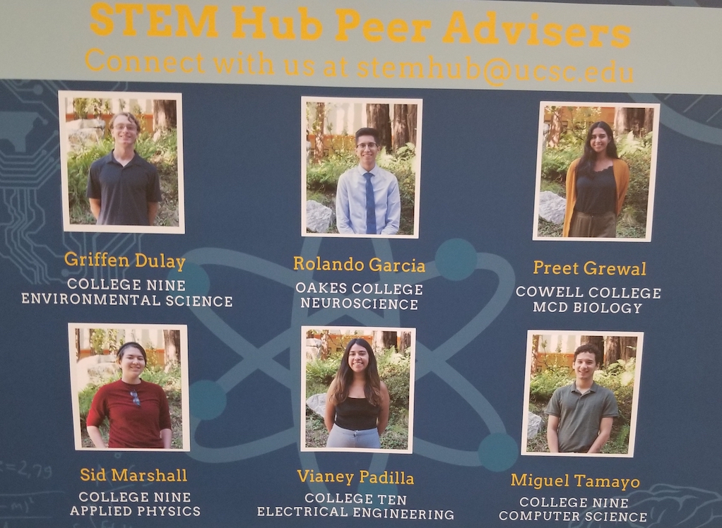 StemHub Peer advisors poster