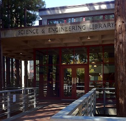 Science and Engineering Library front entrance