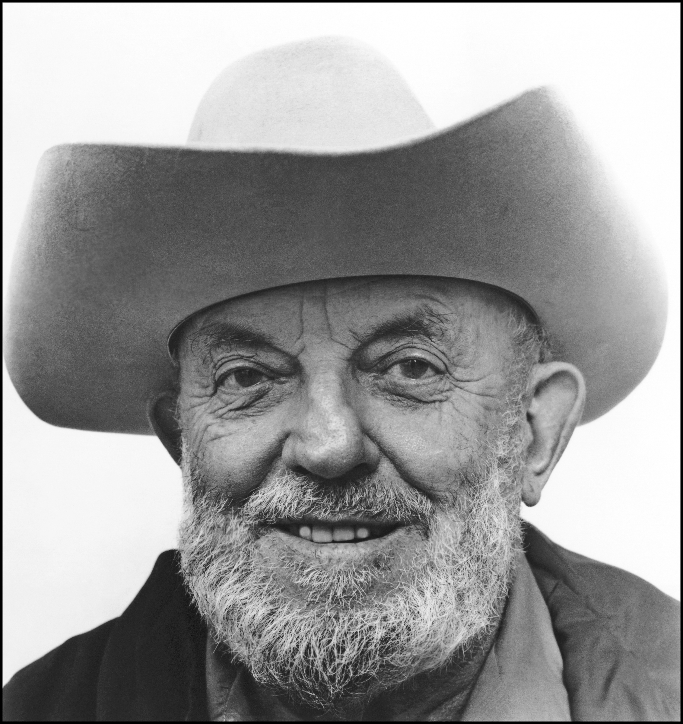 Ansel Adams in Stenson Hat 1984