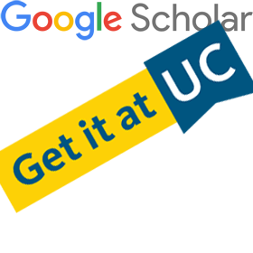 Google Scholar and Get it at UC