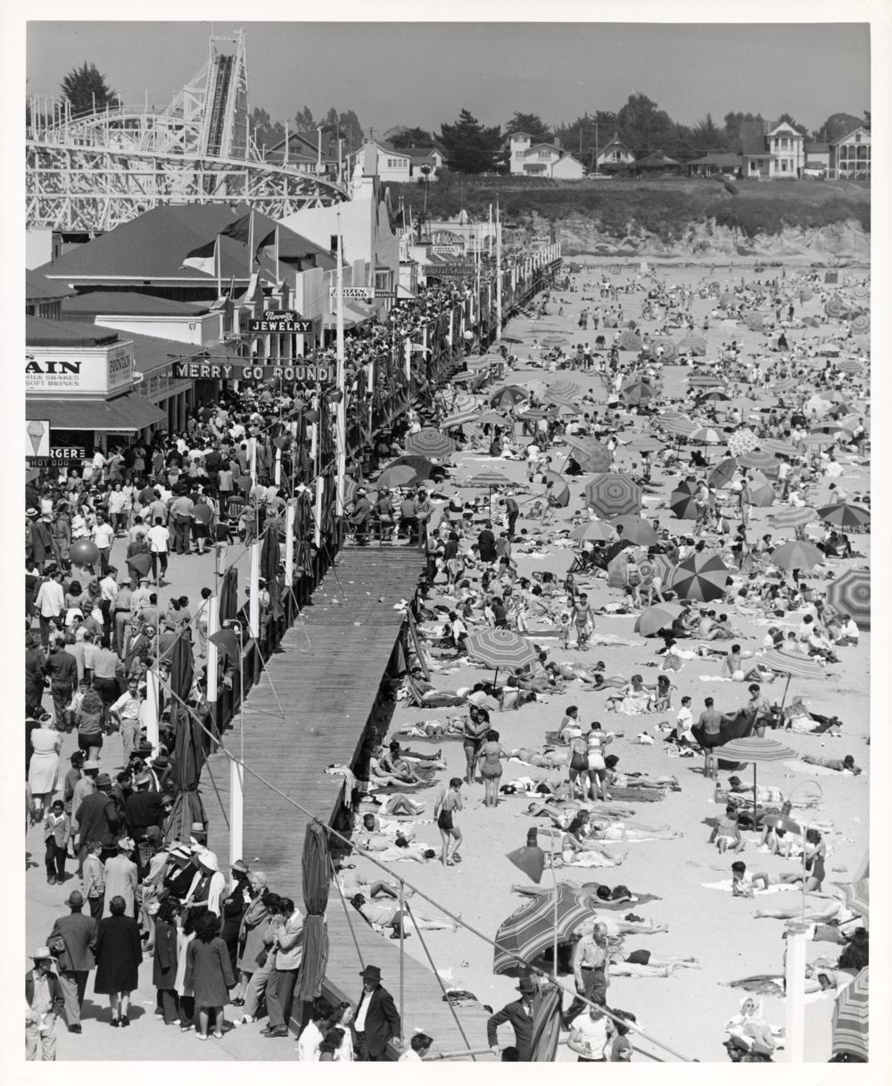 Santa Cruz Bech Boardwalk 1950's